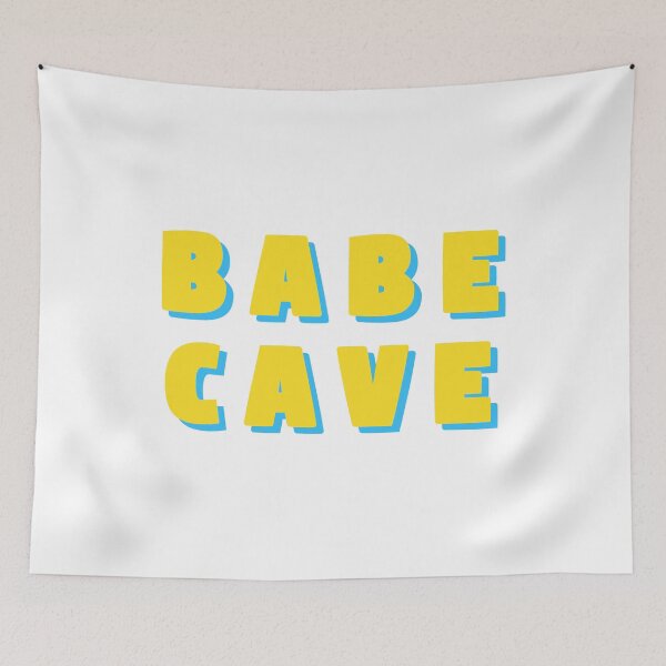 Item preview, Babe Cave - yellow and blue designed and sold by synthesizer.