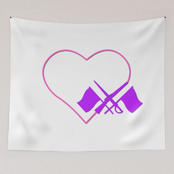 Item preview, Color Guard - Heart designed and sold by BandMomDesigns.
