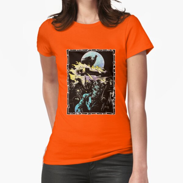 Reckoning Cover Art: The Walking Dead Fitted T-Shirt