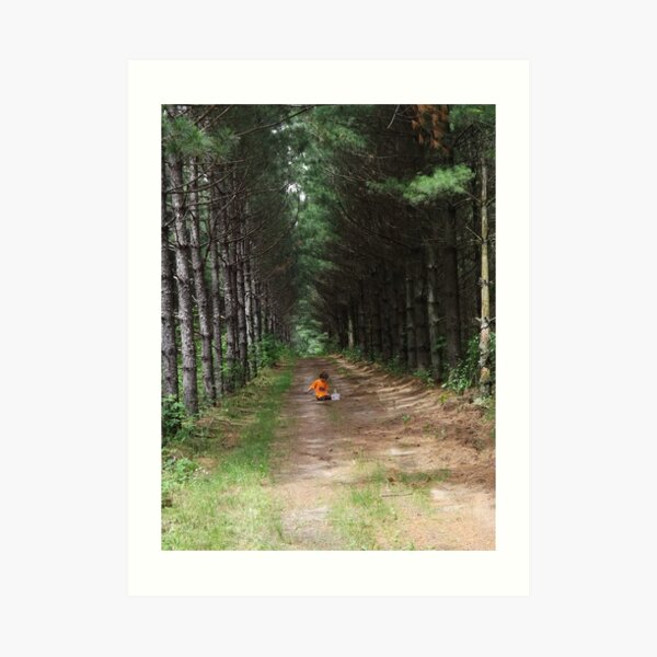 The Long Hallway Art Print