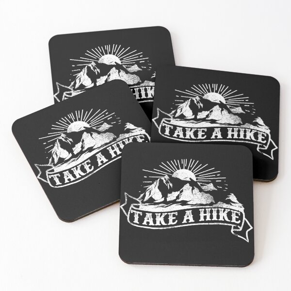 Item preview, Vintage Take A Hike Retro Sunset Mountains Tattoo designed and sold by YuliyaR.