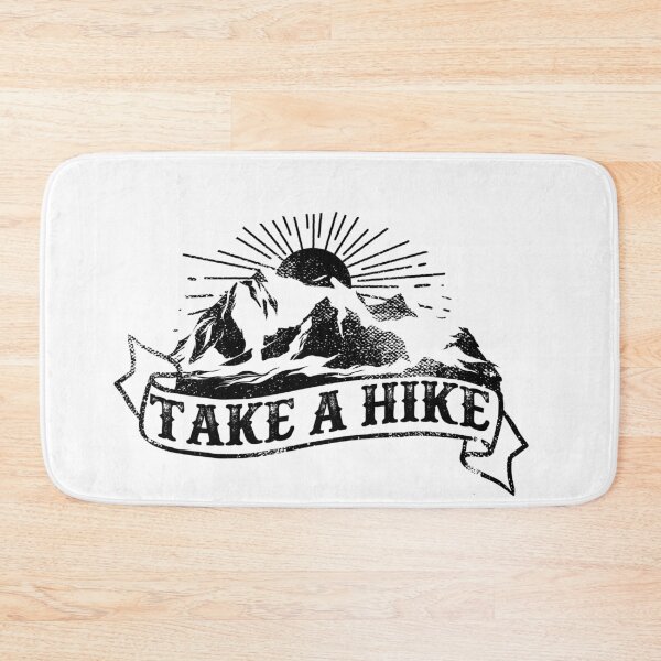 Item preview, Vintage Take A Hike Retro Sunset Mountains Tattoo designed and sold by YuliyaR.