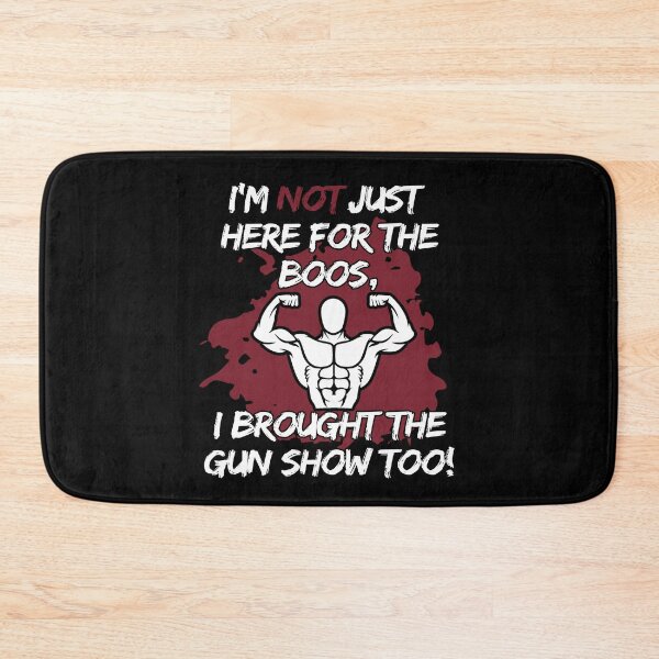 Item preview, I'M NOT JUST HERE FOR THE BOOS I BROUGHT THE GUN SHOW TOO #2 TEXT ONLY BOOS GRAPHIC DESIGN SHIRTS AND APPAREL PERFECT GIFT IDEAS designed and sold by GabiBlaze.