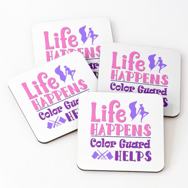Item preview, Life Happens - Color Guard Helps designed and sold by BandMomDesigns.