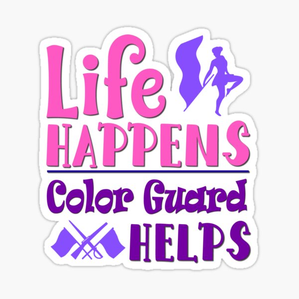 Splatter Fear the Guard Sticker – Blue Lilac Designs