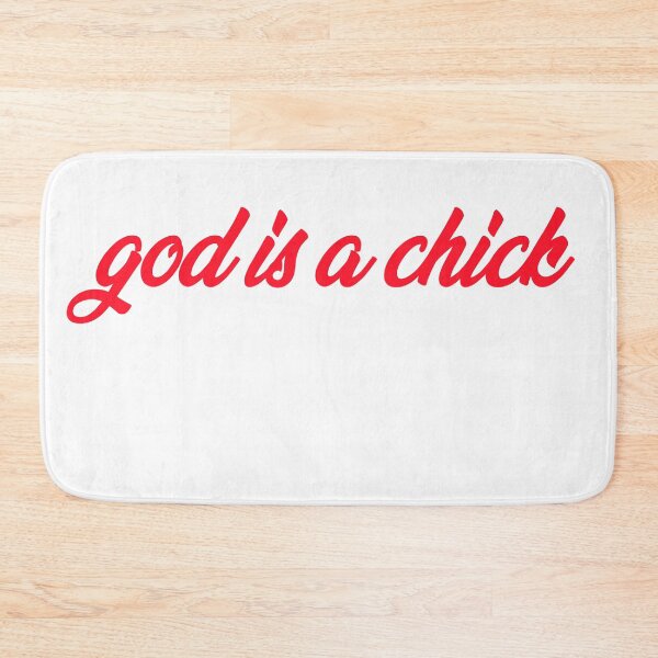 Item preview, god is a chick designed and sold by twistedgod69.