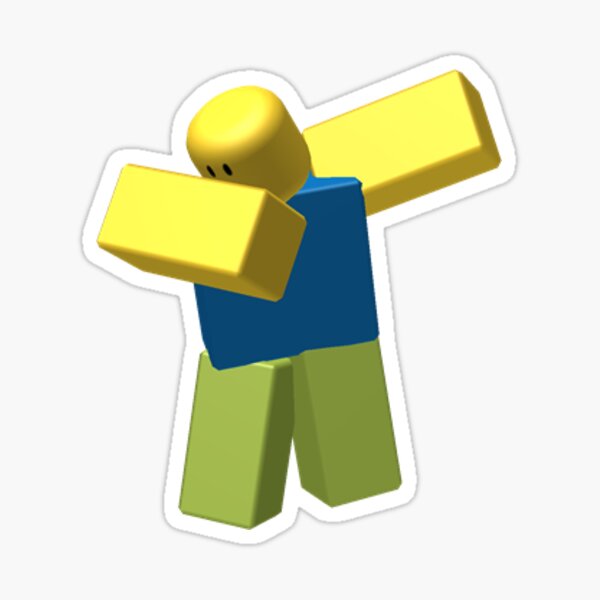 Roblox Dude Sticker By Jackiethulin Redbubble - cool dude roblox