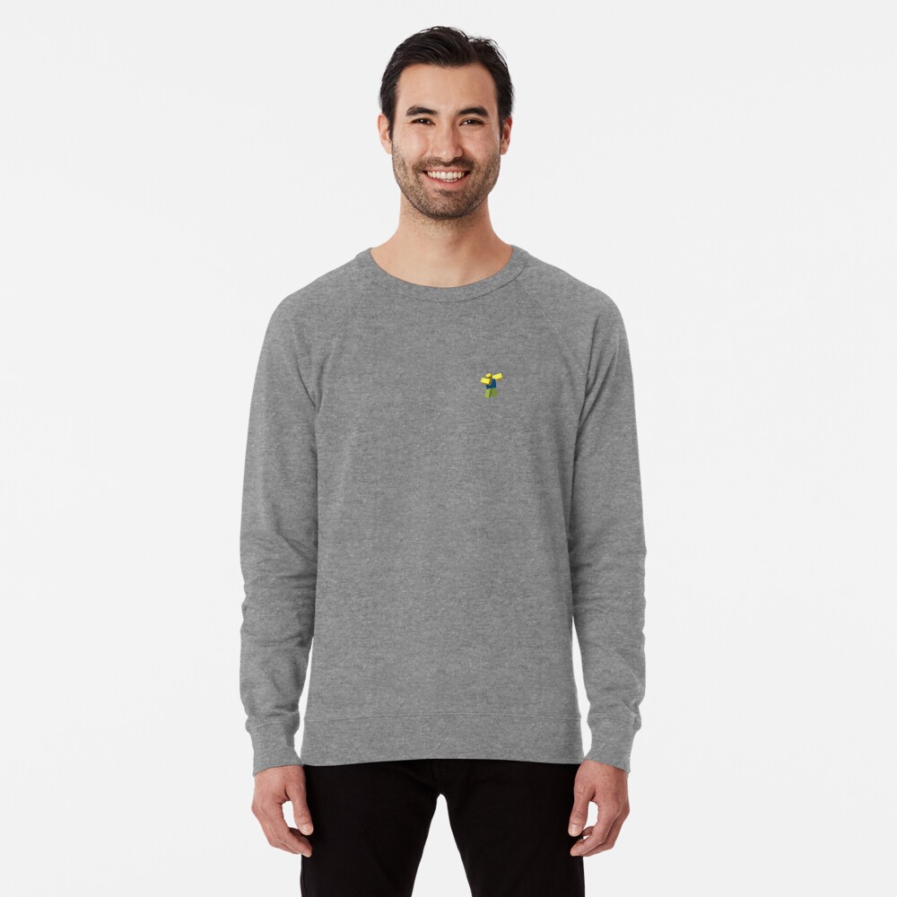Roblox Dude Lightweight Sweatshirt By Jackiethulin Redbubble - the thicky nicky roblox