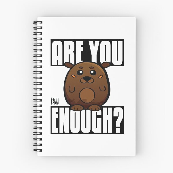 Item preview, Are You Bear Enough? Kawaii Lovable Cute Adorable Cartoon Bear designed and sold by ProjectX23.
