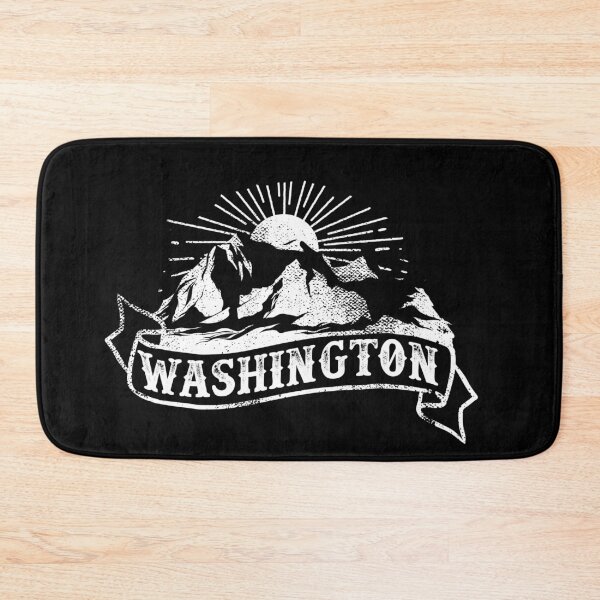 Item preview, Vintage Washington Retro Sunset Mountains Tattoo designed and sold by YuliyaR.