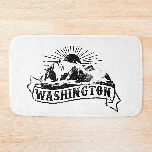 Item preview, Vintage Washington Retro Sunset Mountains Tattoo designed and sold by YuliyaR.