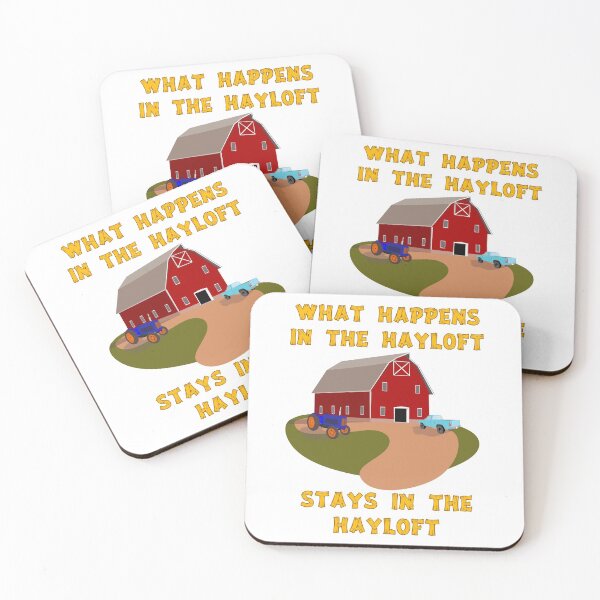 Item preview, What happens in the hayloft designed and sold by DonDota.