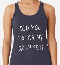 Drum Set White Women's Tank Top