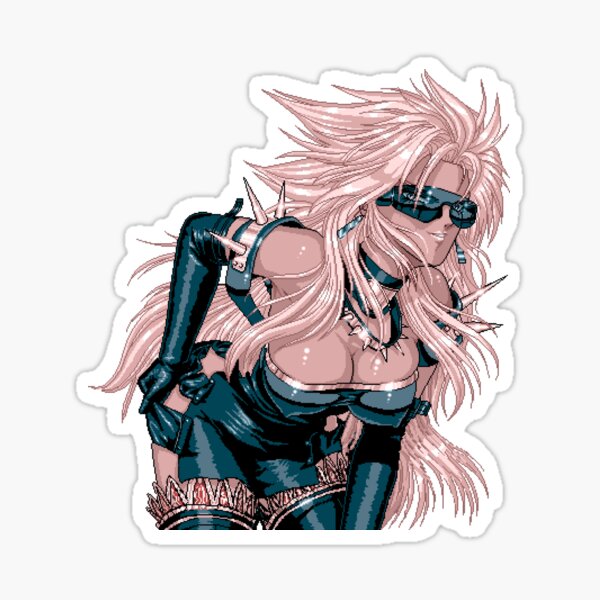 Cyberpunk Girl (Virgin Angel, PC98) Sticker