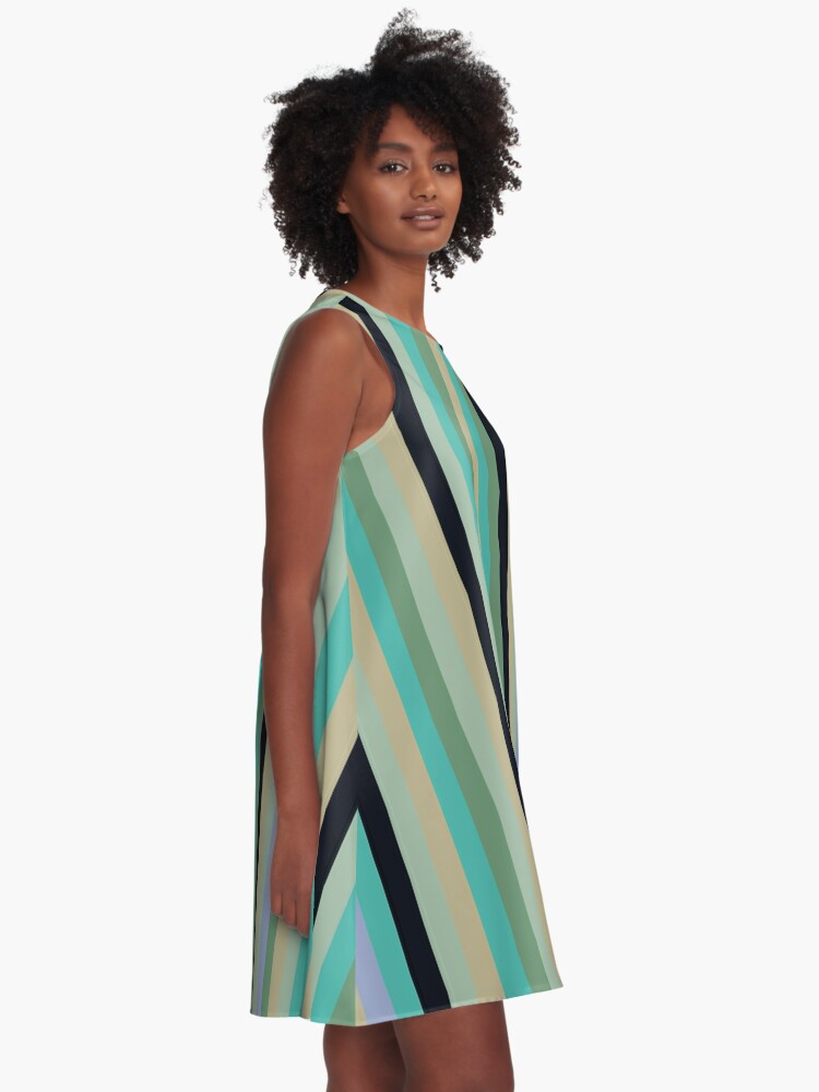 King Schway Tope Andar En Intrigas Vert A Line Dress By Schwaywhat Redbubble