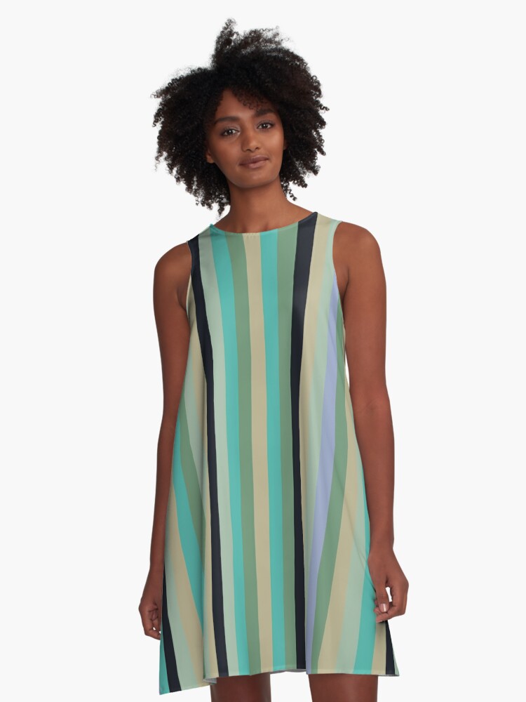 King Schway Tope Andar En Intrigas Vert A Line Dress By Schwaywhat Redbubble