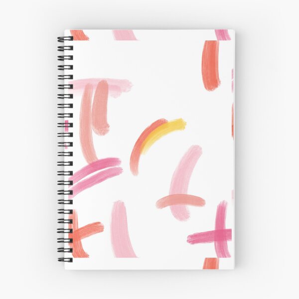 Item preview, Abstract Paint Strokes (Pink, Orange, Yellow) designed and sold by kjcrafted.