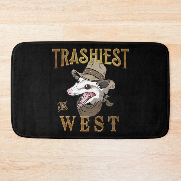 Item preview, Trashiest in the West Cowboy Possum designed and sold by Anthalya.