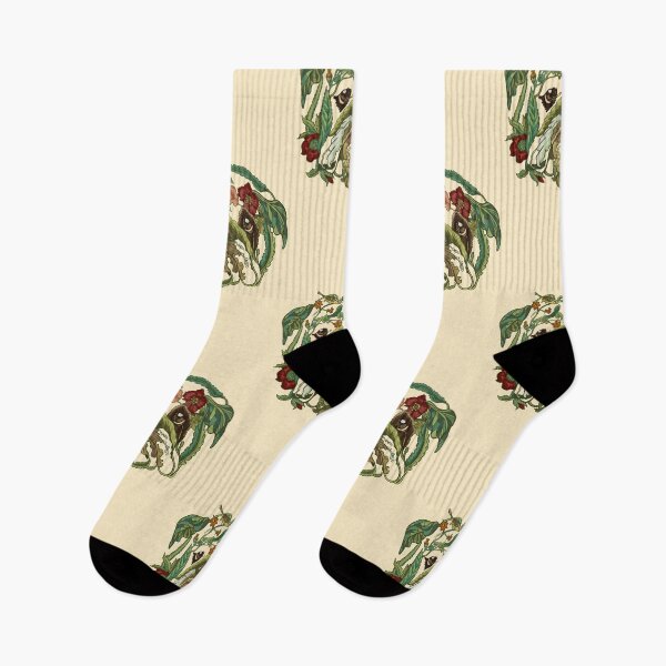 Item preview,  Botanical English Bulldog designed and sold by Huebucket.