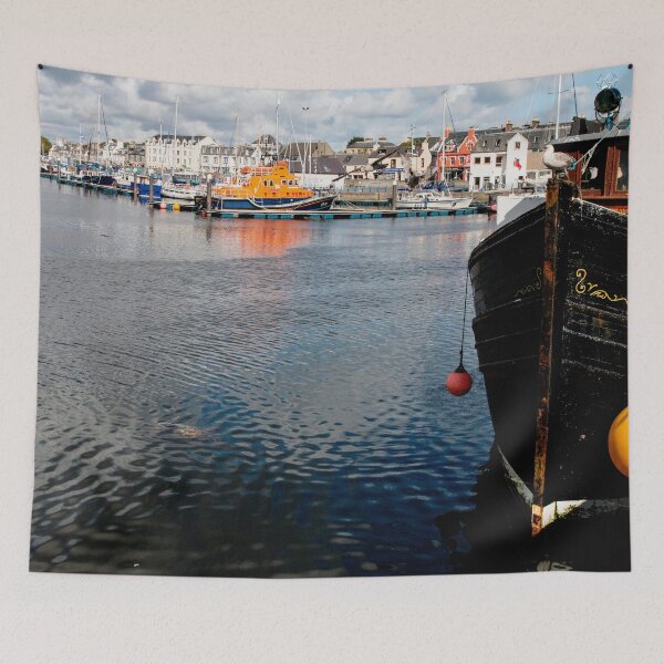Item preview, Stornoway Harbour designed and sold by Marylou Badeaux.