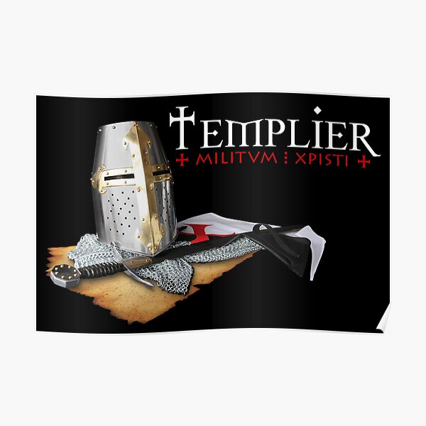 Templier ☩ Militum Xpisti ☩ Poster