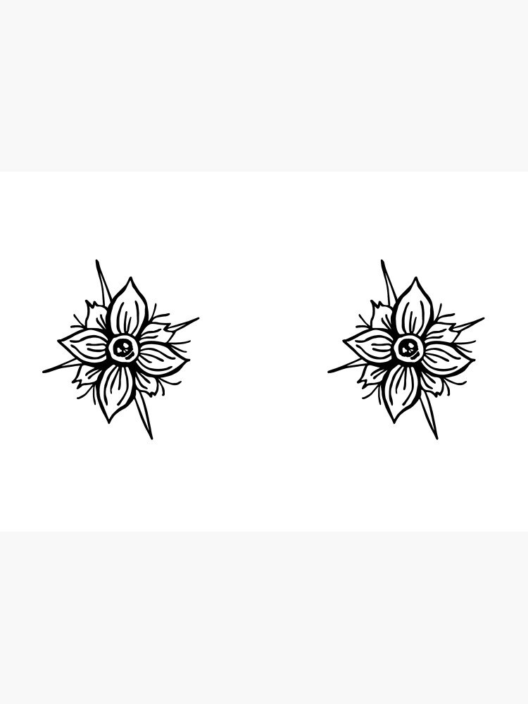 Flower Skull by GroglioArt