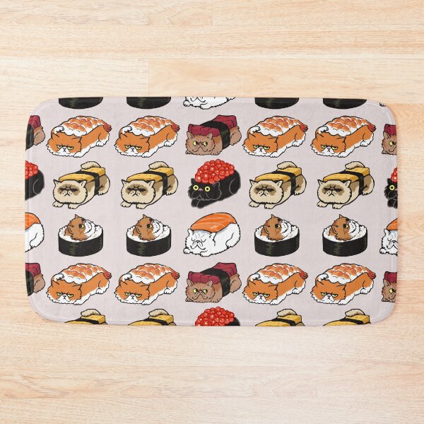 Item preview, Sushi Persian Cat designed and sold by Huebucket.