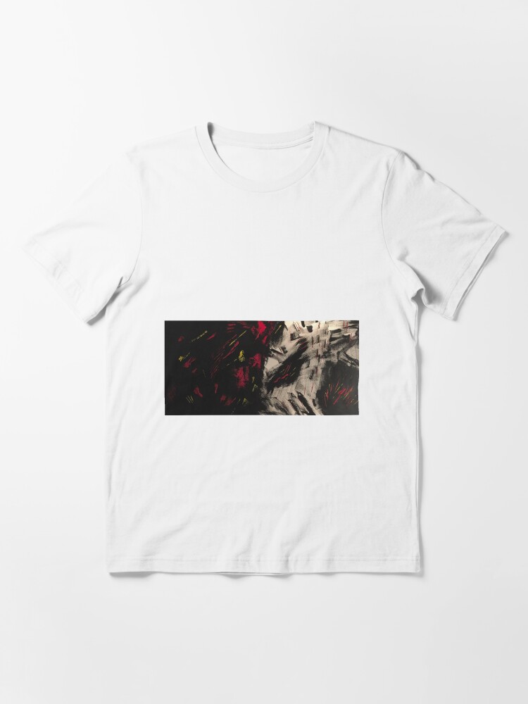 Aperçu 3 sur 7. T-shirt essentiel avec l'œuvre Méchant son, noir dessein créée et vendue par martinb1962.