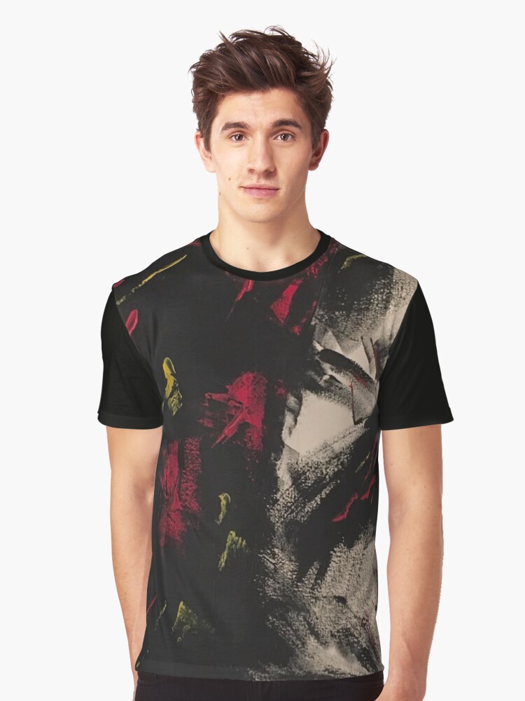 Aperçu 1 sur 5. T-shirt graphique avec l'œuvre Méchant son, noir dessein créée et vendue par martinb1962.