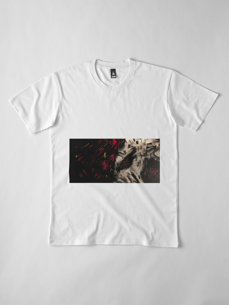Aperçu 4 sur 6. T-shirt premium avec l'œuvre Méchant son, noir dessein créée et vendue par martinb1962.