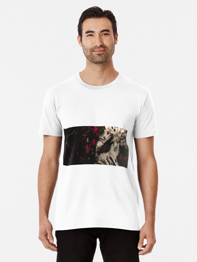 Aperçu 1 sur 6. T-shirt premium avec l'œuvre Méchant son, noir dessein créée et vendue par martinb1962.