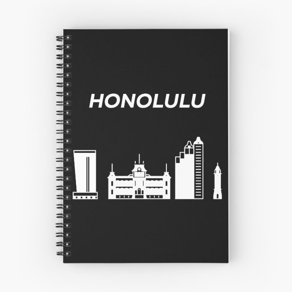 Artikelvorschau, Honolulu-Skyline, Hawaii entworfen und verkauft von marosharaf.