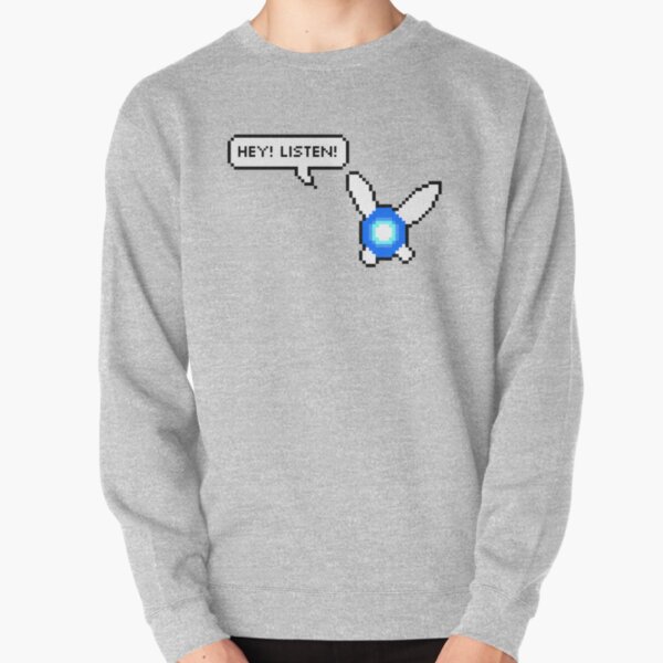 Hey! Listen! Pullover Sweatshirt
