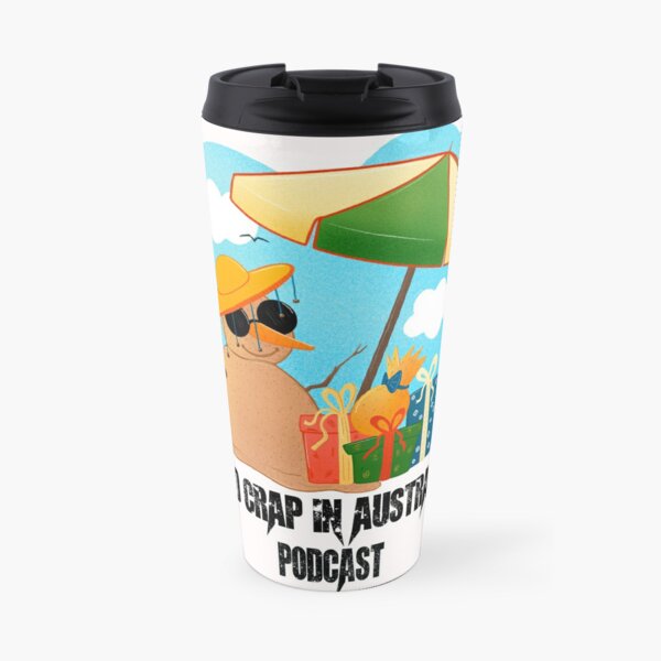 Weird Crap in Australia - Sizzle the Sandman Travel Mug