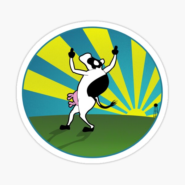 Bossie retro Sticker