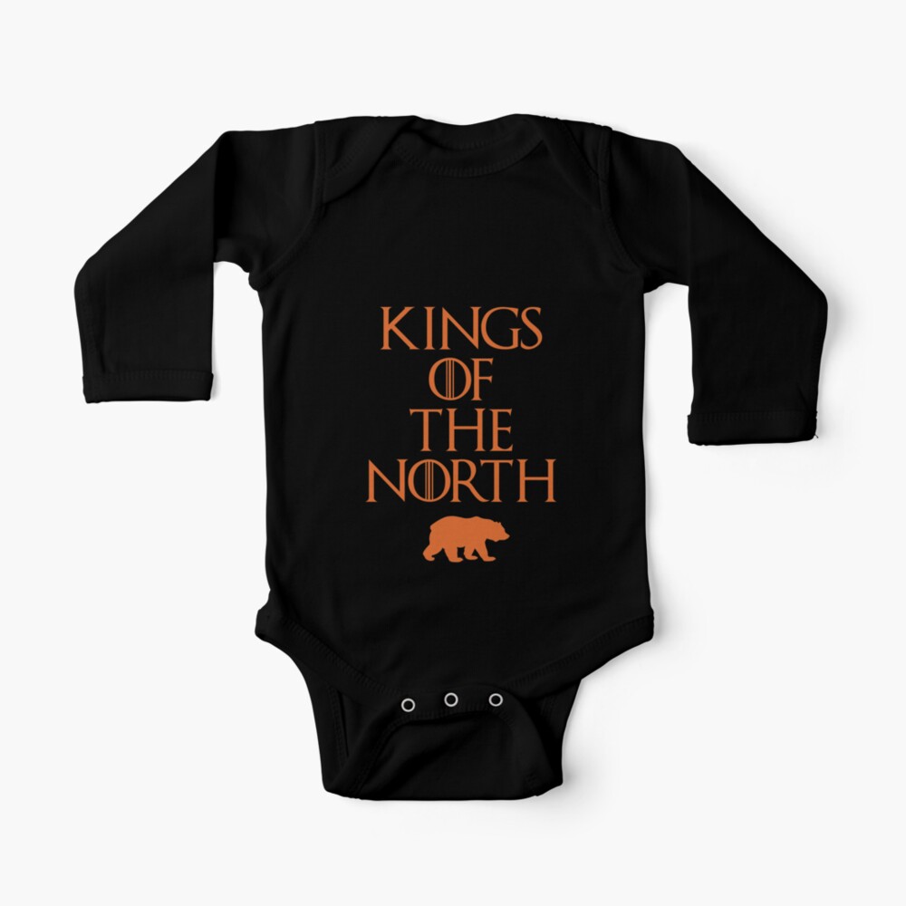 Infant Navy/Orange Chicago Bears Little Kicker Long Sleeve