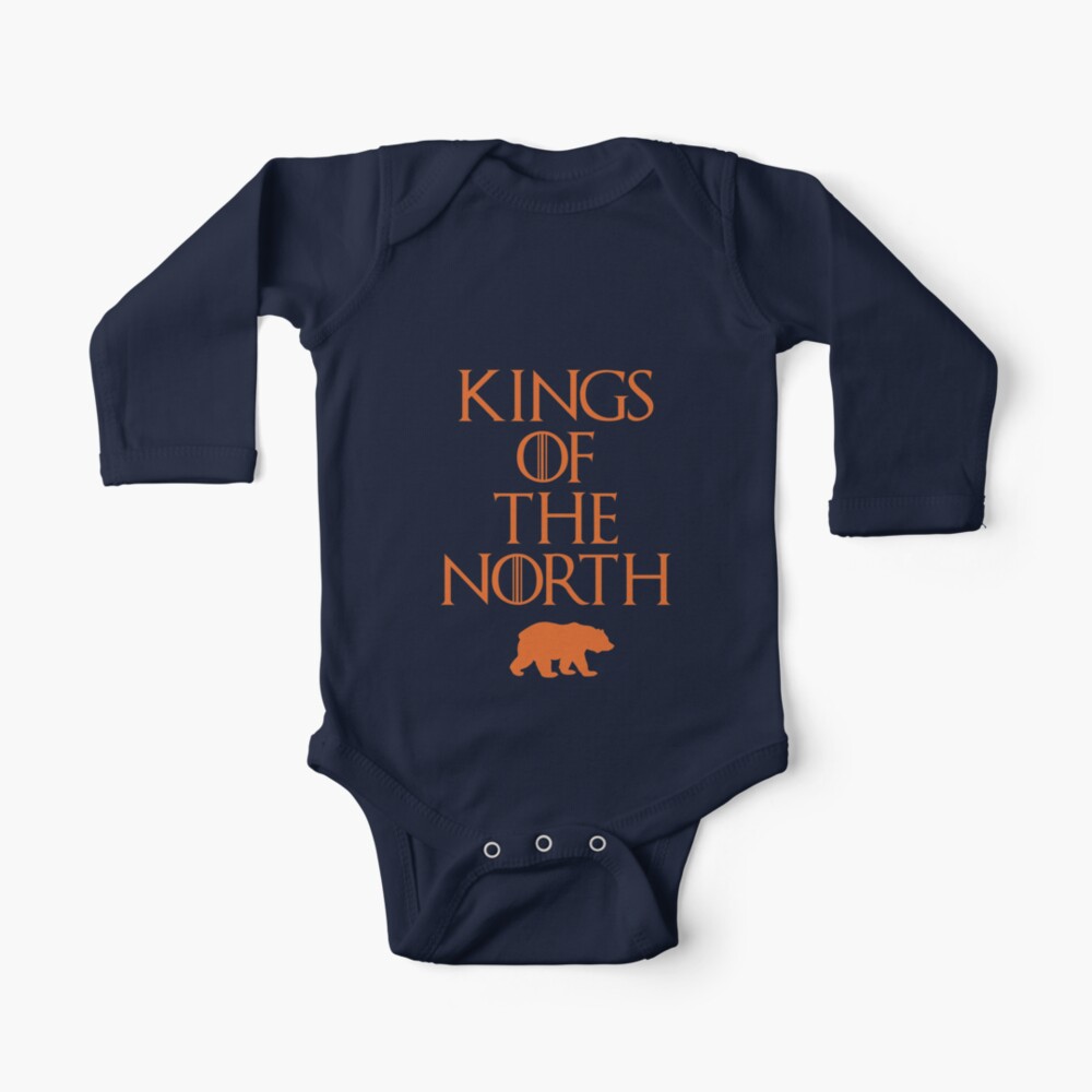 Kings of The North - Chicago Bears Baby One-Piece for Sale by Primotees