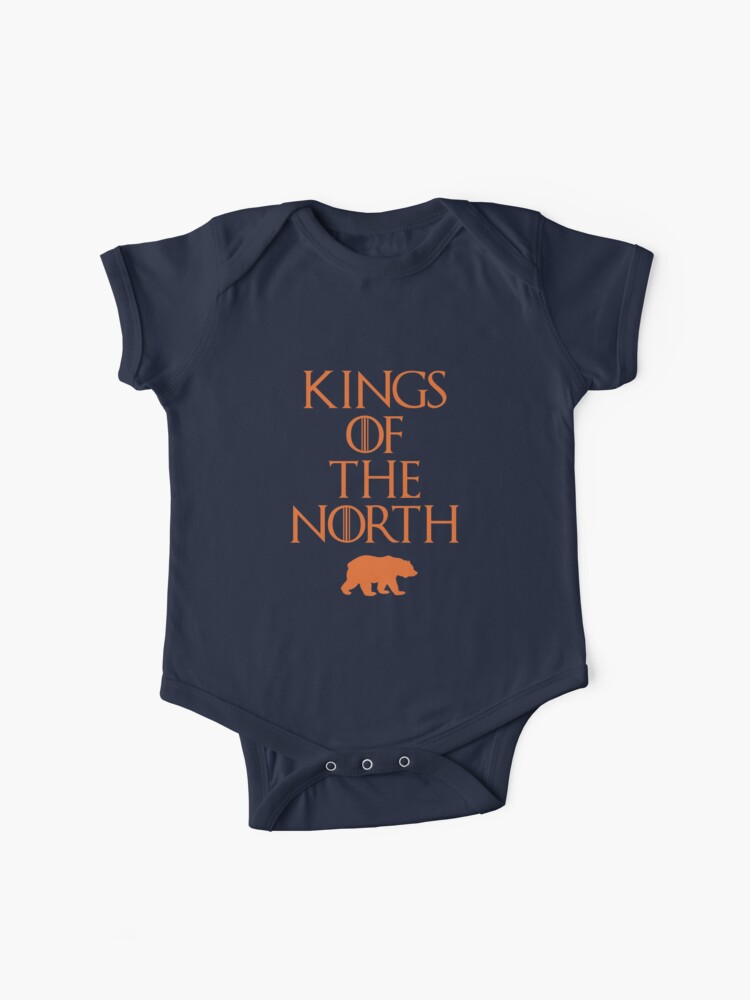 Kings of The North - Chicago Bears Baby One-Piece for Sale by Primotees