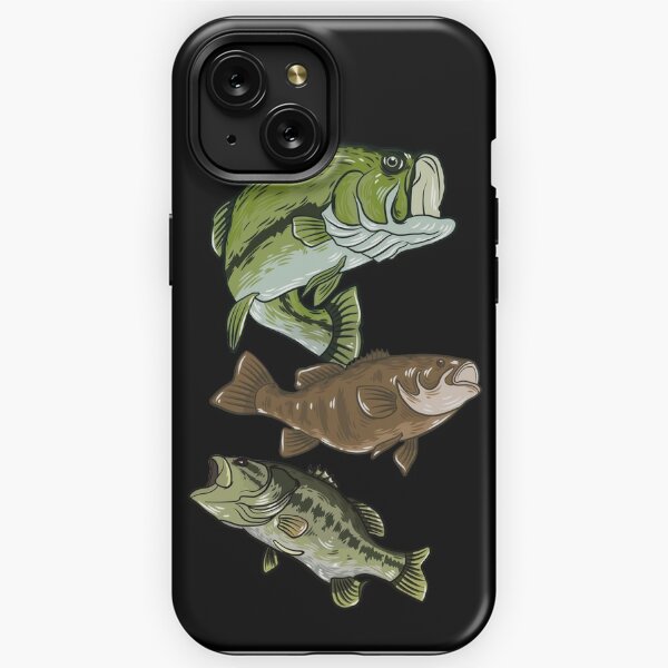 iPhone 12 mini Bass Fisherman Fishing for bass Tee Bass Whisperer Case