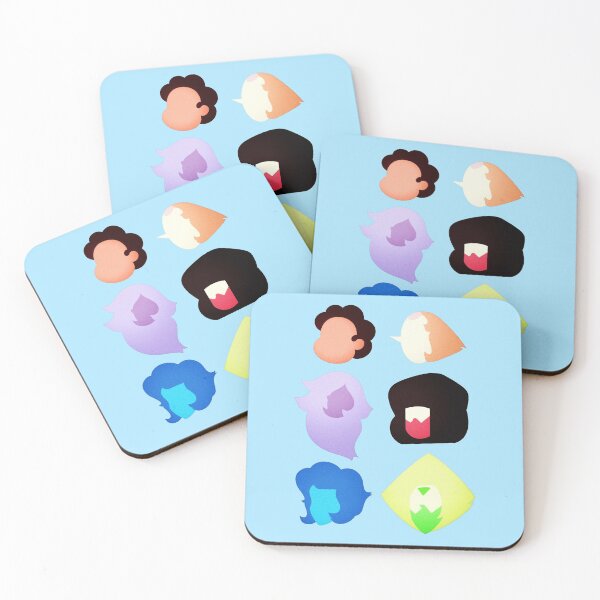 Steven Universe Heads Coasters (Set of 4)