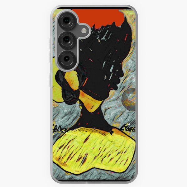 Perfume Botticelli with Black Face Samsung Galaxy Soft Case