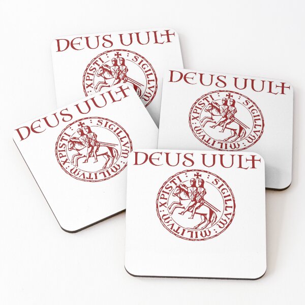 Item preview, Deus Vult Crusader Sigil Design designed and sold by Douglas Berg.