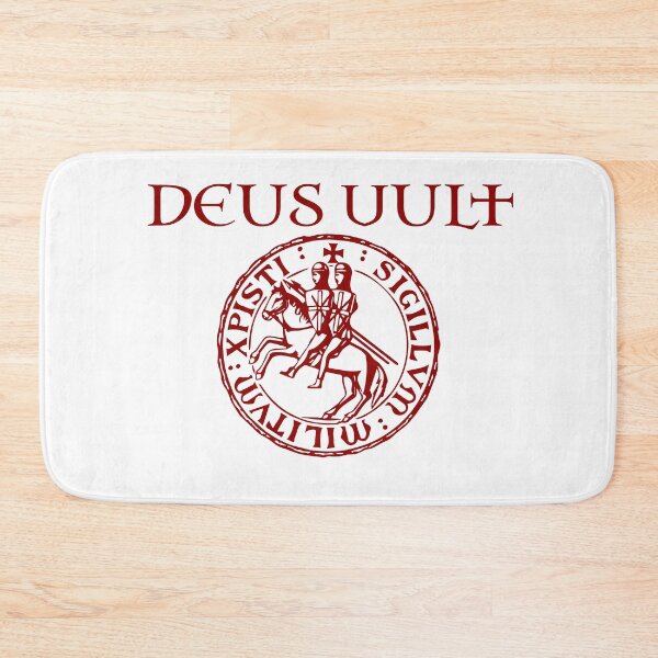Item preview, Deus Vult Crusader Sigil Design designed and sold by Douglas Berg.