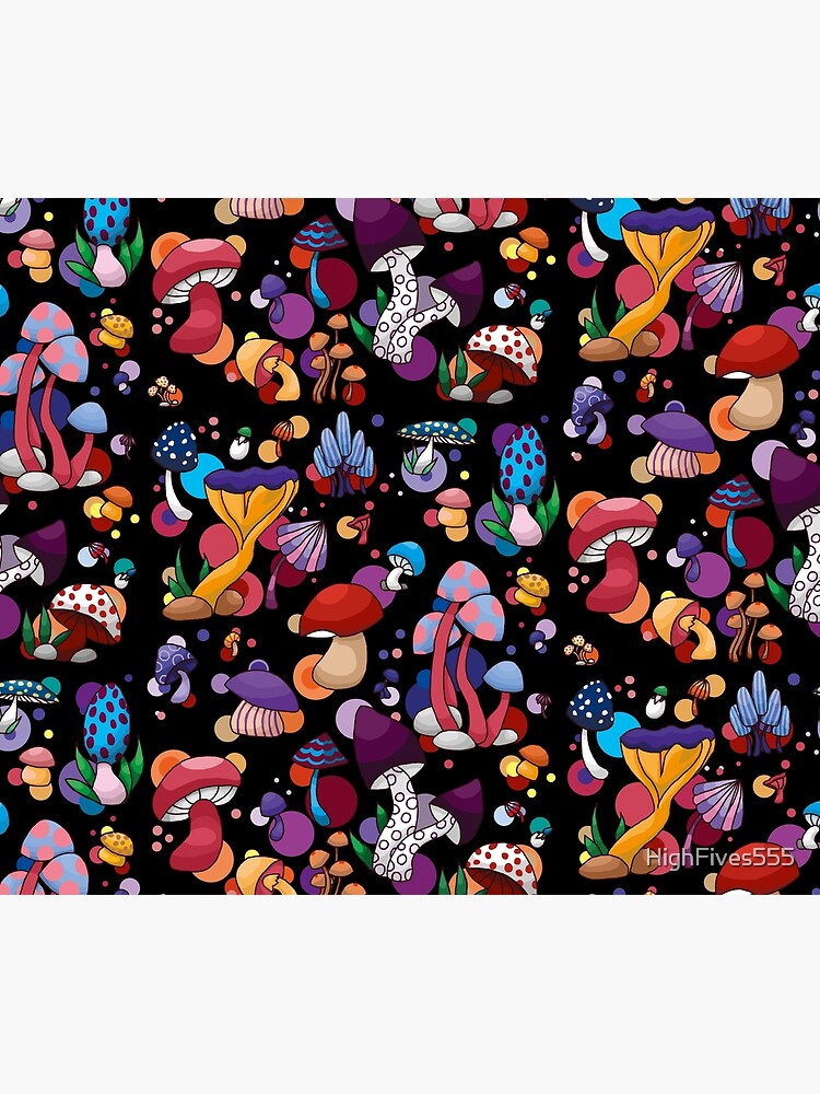 "Mushroom" Throw Blanket for Sale by HighFives555 Redbubble