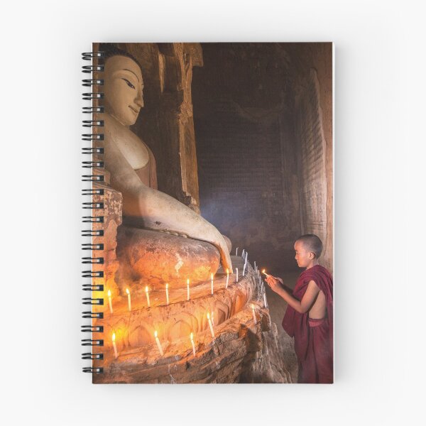 Item preview, Novice Monks Bagan Myanmar designed and sold by Glynn  Lavender.