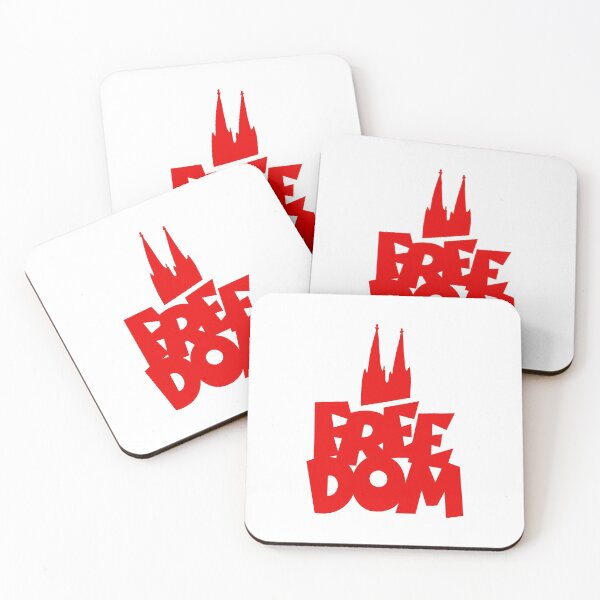 Item preview, FREE DOM (Red) Cologne Cologne Cathedral designed and sold by theshirtshops.