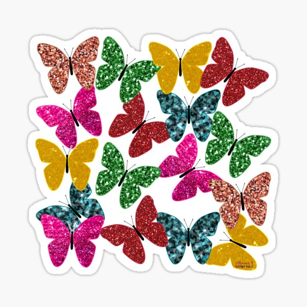 Metallic Gold Butterflies - Pack - ArtWear Tattoo