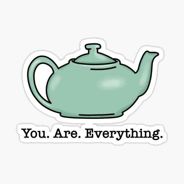 Office Teapot Stickers Redbubble - teakettle shirt or decal roblox