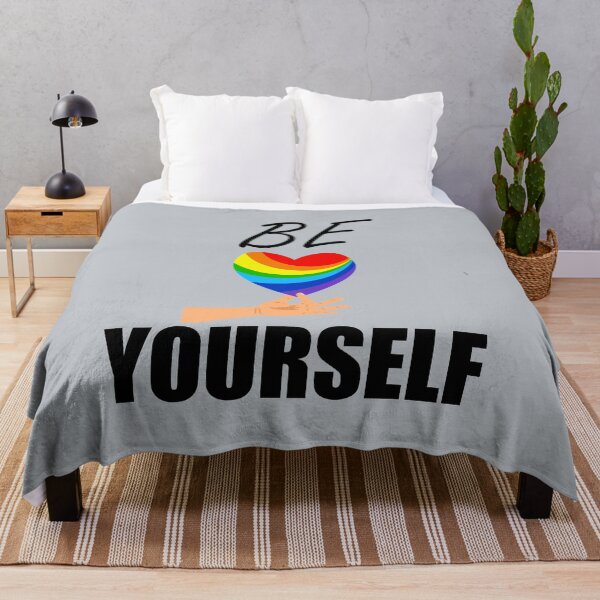 Item preview, Be yourself lgbt heart designed and sold by Christopher Taylor.