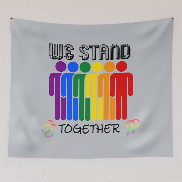 Item preview, We stand together lgbt designed and sold by Christopher Taylor.